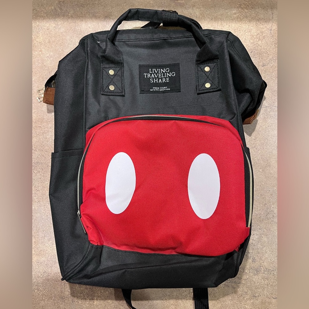 Living Traveling Share Baby Diaper Bag Multi-Function Travel Mickey Backpack